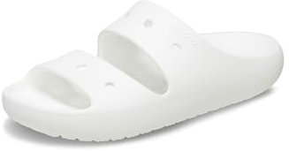 Crocs Unisex Adults, Classic Sandal v2, White, 3 UK Men/ 4 UK Women