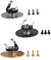 FUNOMOCYA Outlet Plugs Plugs for Outlets Guitar Input Jack Guitar Jack Plate Guitar Jack Plug Guitar Socket Silver Outlet Plug