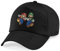 Blondie & Brownie Kinder Baseball Cap, Mario & Luigi, Schwarz