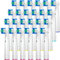 REDTRON Ersatzbürstenköpfe für Oral B, 24 Pack elektrische Zahnbürstenköpfe für Oral B, EB17-P Precision Clean Bürstenköpfe passend für pro 1000/3000/5000, Vitality Smart Genius Series und mehr,Weiß