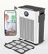 FRESHDEW Purificador de aire para el hogar de hasta 2300 pies cuadrados con control WiFi inteligente H14 True HEPA y entrada de doble cara, 22 dB ultra silencioso para dormitorio/hogares de mascotas