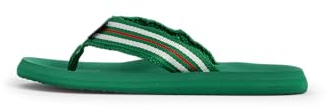 FILA Herren PEDARO Slipper Flip-Flop, Verdant Green-Marshmallow, 43 EU