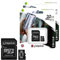 Kingston Micro SD Card 32GB to 512GB SDXC Memory Card TF C10 By Kingston for All Devices