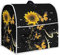 Jndtueit Sunflower Butterfly Stand Mixer Cover,Kitchen Appliance Bag Auto Mixer Cover Dust Proof Kitchen Decorative Organizer with Pockets and Handle