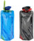 enlik 700ML faltbare trinkflasche Set von 2, Wiederverwendbare Faltbare Trinkflasche, Trinkflaschen Faltbar, für Camping,Wandern, Abenteuer,Reisen