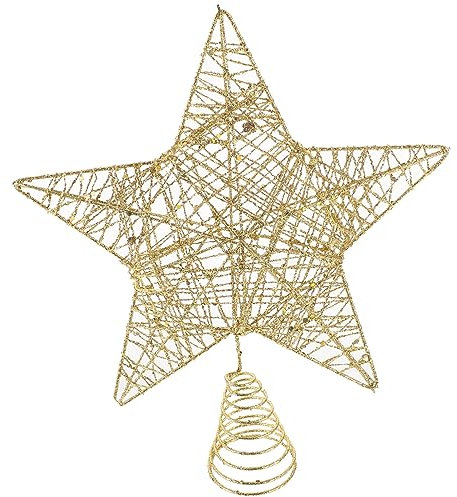 Beatifufu Weihnachtsbaumspitze Stern Weihnachtsbaumspitze Baumspitzenornament Weihnachtsbaumdekoration