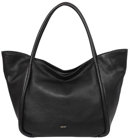 Abro Leather Dalia Shopper Willow Black/Gold