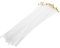 Yardenfun 3 Set Di Aste Per Bandiere in Plastica Kit Di Aste Lisce Decorazioni Per Feste 50 Pezzi * 3