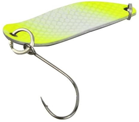 FTM Spoon Hammer 2,4gr. neon gelb lumi/schwarz m. Glitter lumi