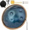 440 Hz Handpan Drum 12 Töne 22 Zoll Handpan Instrument Hand pan Music D-Moll - Für Erfahrene Spieler Konzipierte Steel Drum, Ideal Für Meditationsenthusiasten & Band-Ensemblespiel & Live-Auftritte