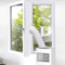 BigKing Kit de juntas para ventanas de aire acondicionado portátil, doble cremallera, junta para ventanas de aire acondicionado móvil, 300 cm, para ventanas de empuje y retráctiles