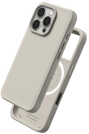 RHINOSHIELD SolidX MagSafe Compatible Case for iPhone 16 Pro Max | Strong Magnetic, Military Grade Drop Protection, Reinforced Shock-Absorbing, Enhanced Corner Defense, Slim, Lightweight
