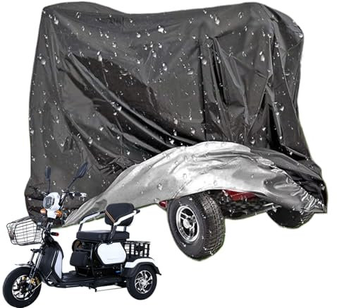 Rollerscooter Abdeckplane Wasserdicht - Schutz Für Mobilitätsfahrzeuge Und Rollstühle,Staubdichte E Scooter Abdeckung Für Fahrrad Training Outdoor Abenteuer Reisen