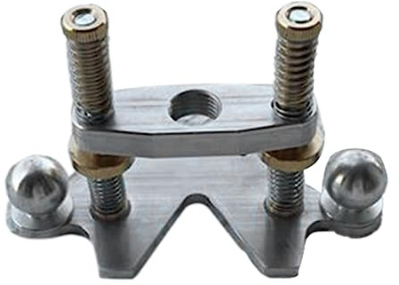 Sefdrert 1 PCS Router Base Sound Hole Circular Hole Tool Guitar Luthier Tool (B)