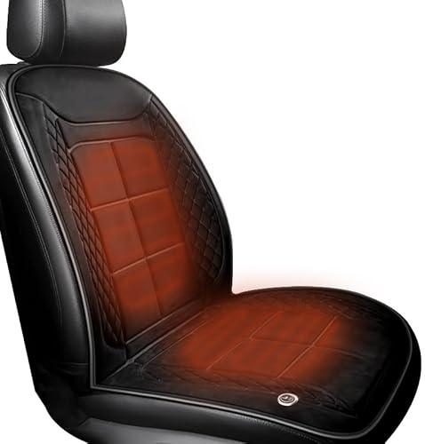 MOOWI Sitzauflage Auto für VW Caravelle T5 T6 T6.1 T7 2003-2024 2025+, Bequemer Auto Sitzkissen mit Vollständiger Rückenstütze für Langstreckenfahrten im Winter
