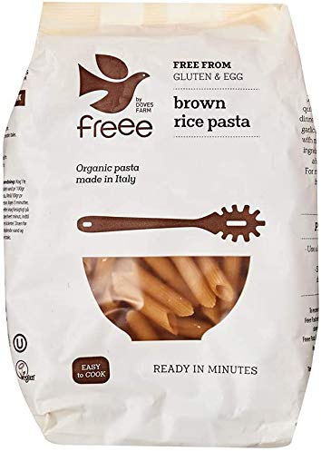 Doves Farm Organic Brown Rice Penne 500 g (Pack of 6)