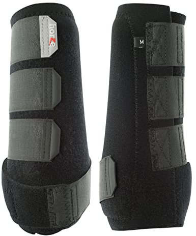 Horze ProSoft Boots - Front - Black - L