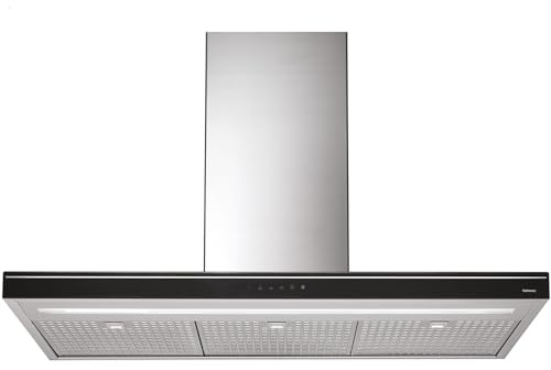 FALMEC Hotte decorative murale Luce Noire 90cm, 4 vitesses, commandes sensitives