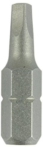 TIMCO 2SQ25GB - Punta avvitatore squadrata, colore: grigio