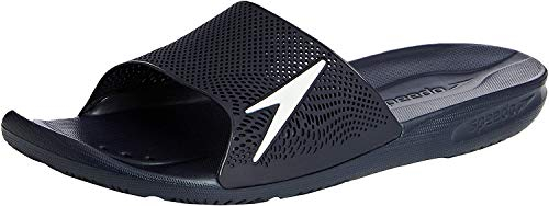 Speedo Uomo Atami II Max Ciabatte, Navy/Bianco, 10
