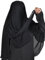 Egypt Bazar Niqab dreilagig - Hijab Gesichtsschleier Burka Khimar Islamische Gebetskleidung, schwarz