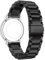22mm Armband für FossilQ Uhrenarmband für FossilQ Crewmaster Gen 2 Hybrid/FossilQ Founder Gen 2 mit Touchscreen/FossilQ Nate Gen 2 Hybrid/FossilQ Wander Gen 2 Touchscreen Smartwatch, Schwarz