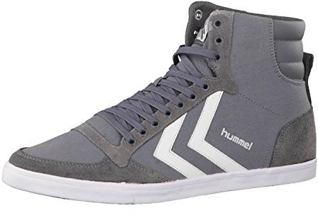 hummel Unisex Sneaker Low weiß/dunkelgrau/rauchgrau 39