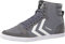 hummel Unisex Sneaker Low weiß/dunkelgrau/rauchgrau 39