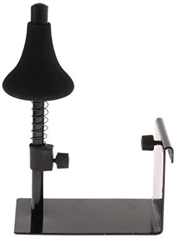 Tubayia Verstellbare Trompete Wandhalterung Trompete Wand Halter für Flöte, Klarinette (Schwarz 3)