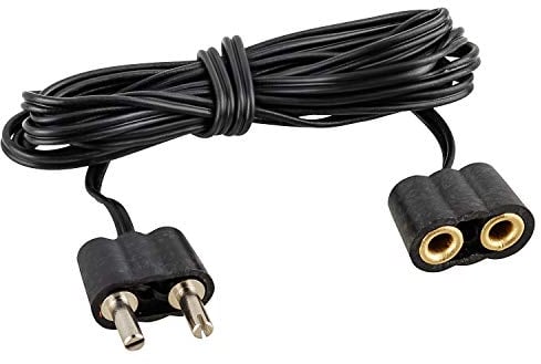 MaMeMi VERLÄNGERUNGSKABEL mit STECKER für KRIPPENBELEUCHTUNG [1 Meter lang] – Hochwertiges KRIPPENZUBEHÖR für WEIHNACHTSKRIPPEN, Modellbau & MINIATURLANDSCHAFTEN