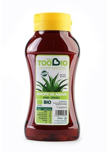 SIROPE AGAVE CRUDO BIO 500ML TOO BIO