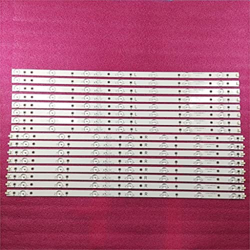Jxjamp LED Bande de rétroéclairage for Philips 65TV 6 5PUF6652 / T3 65PUS6121 / 12 65PUF6656 / T3 AOC LD65P19U LB-PC3030-GJUHD658X14ADM2-L/R-H B