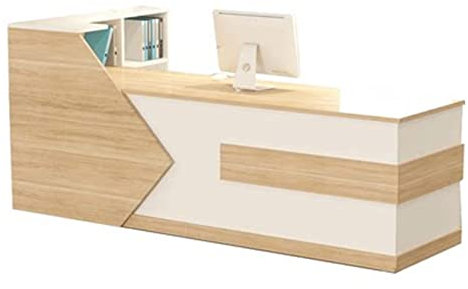 Rezeption Cashier Counter Company Rezeption Rezeption Convenience Shop Bekleidungsgeschäft Kleiner Supermarkt Einfacher Bar-Tisch Überall Verwenden (Farbe : Natural, Size : 120x60x100cm)