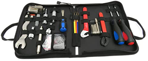 Guangcailun Professionelles, praktisches Deluxe Reparatur Werkzeug Set, Atemregler, O Ring Schlüssel, nützliche Schraubendreher mit Beutel, Öltank Ventilknopf