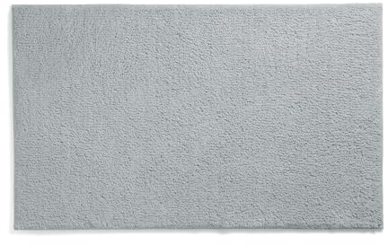 kela Badematte rutschfest 50 x 80 x 1,5 cm Maja, Badezimmerteppich grau, waschbar, recyceltes Polyester, Flauschiger Badvorleger