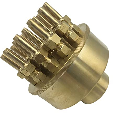 Brunnen düse 1 1,5 Nicht Verstellbarer DREI Schicht iger Brunnen düse Sprüh Kopf (Quadratisch 1,5 Zoll)