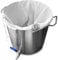 BREWING MATE Set of 2 Large Reusable Fine Mesh Strainer Bag for Home Brewing, All Grain Brewing (BIAB) or Wine Making, 26 x 22 - Brew Bag, Nut Milk Bag, Juice Strainer, Pain Strainer