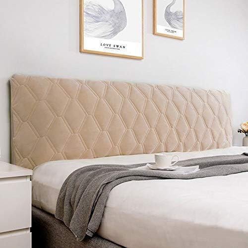 DEVINK Multifunktional Bett Kopfteil Dreieck Gepolstert, Dekorativ für, Ergonomie Rückenlehne Wandkissen, Tragbar Kopfstütze Wandschutz, mit Abnehmbarem Bezug Grau Kordsamt(140cm,Brown)
