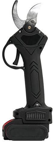 BZBZB Tijeras de jardinería Tijeras de podar eléctricas Tijeras de podar Tijeras de jardinería Tijeras de jardín Tijeras de batería de Litio Recargable Naranja-Baterí