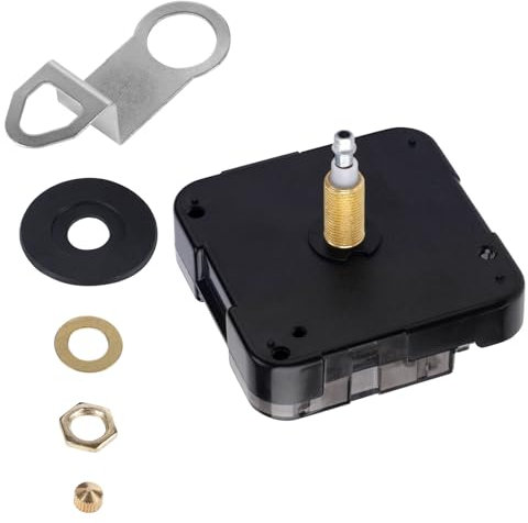 Quartz Clock 12888 Movement Replacement Set, Wall Clocks Mechanism Battery Operated Repair Parts Kit for Wall Clock Without Second Hand Motor Repair Parts