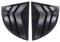 Embellecedor de cubierta de rejilla de ventilación lateral trasera compatible con HONDA Civic 2006 2007 2008 2009 2010 2011(Carbon Look)