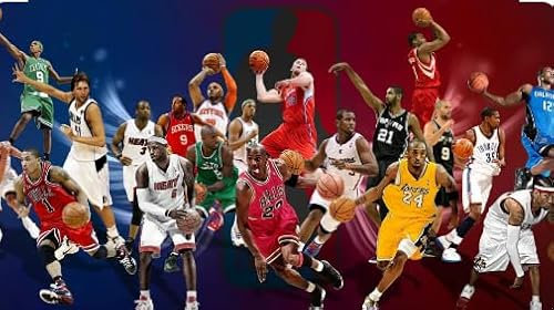 Puzzle 1000 Teile NBA-Legenden Puzzle Lernspielzeug für Erwachsene Geburtstagsgeschenk Mj319TY 38x52cm