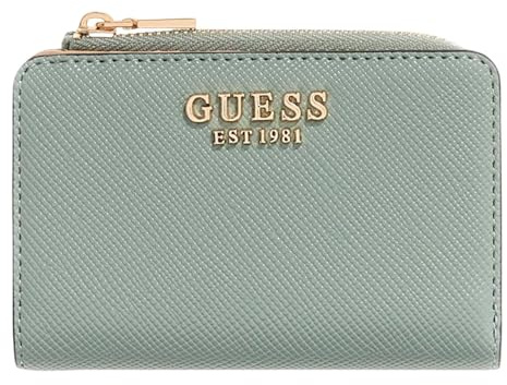 GUESS Geldbörse Serenova SLG Zip Around Card Case Light Sage Mint