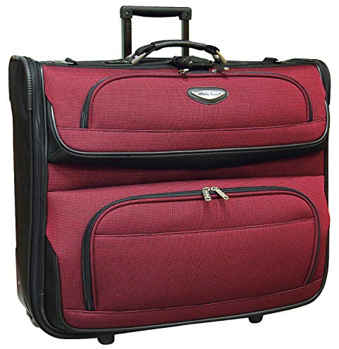 Travel Select Amsterdam Erweiterbares Rollgepäck, rot, Garment Bag, Amsterdam Erweiterbares aufrechtes Gepäckstück
