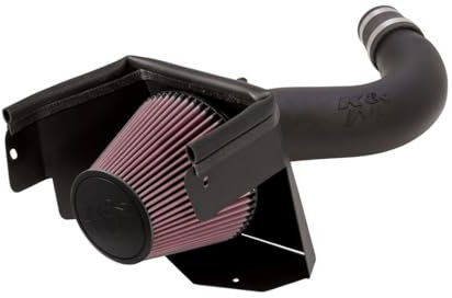 K&N Kit d'admission 57i compatible avec Jeep Wrangler V6 - 3.8L 2007-2010 (57-1553)