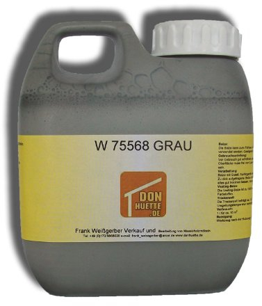 Beize Holzbeize Grau 500 ml (Grundpreis € 27,98 / l)