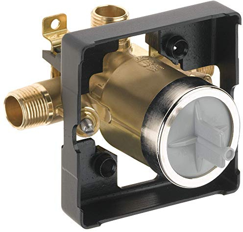 Delta Faucet R10000-UNWSHF MultiChoice Universal-Duschventilkörper für Duscharmatur-Verkleidungs-Sets (mit Schraubendreher-Stoppern)