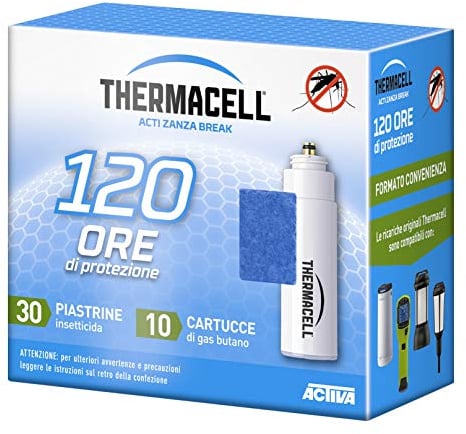 HBM Anti-Moustiques 002-RE-RGZ006 Recharge Anti-Moustique pour Portable Nomade/Lanterne 120 H