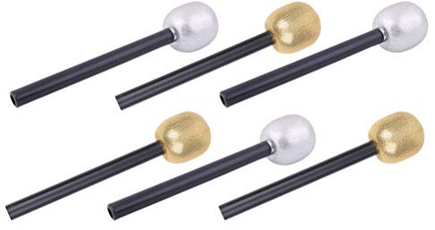 TOYANDONA 6pcs Glitter Microphone Halloween Microphone Toy Kids Party Favors