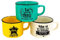 Lote de 24 Tazas con Frases GRACIAS POR VENIR - Presentada en Caja De Cartón Kraft - Tazas Originales para Detalles de Bodas, Bautizos y Comuniones. Tazas Detalles Bodas